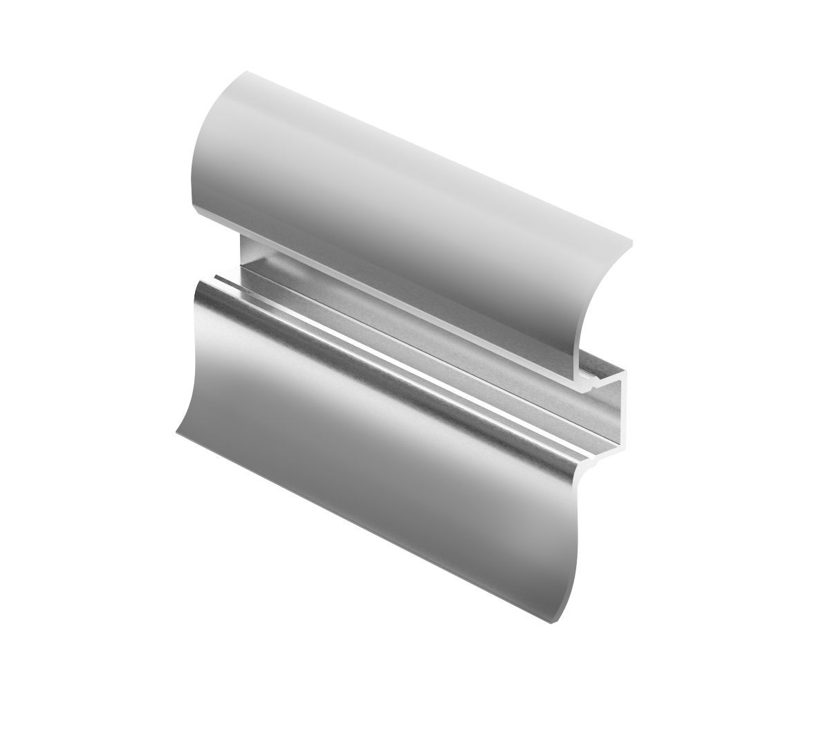 Профиль для светодиодной ленты Geniled плинтус  50х16х3000 М16