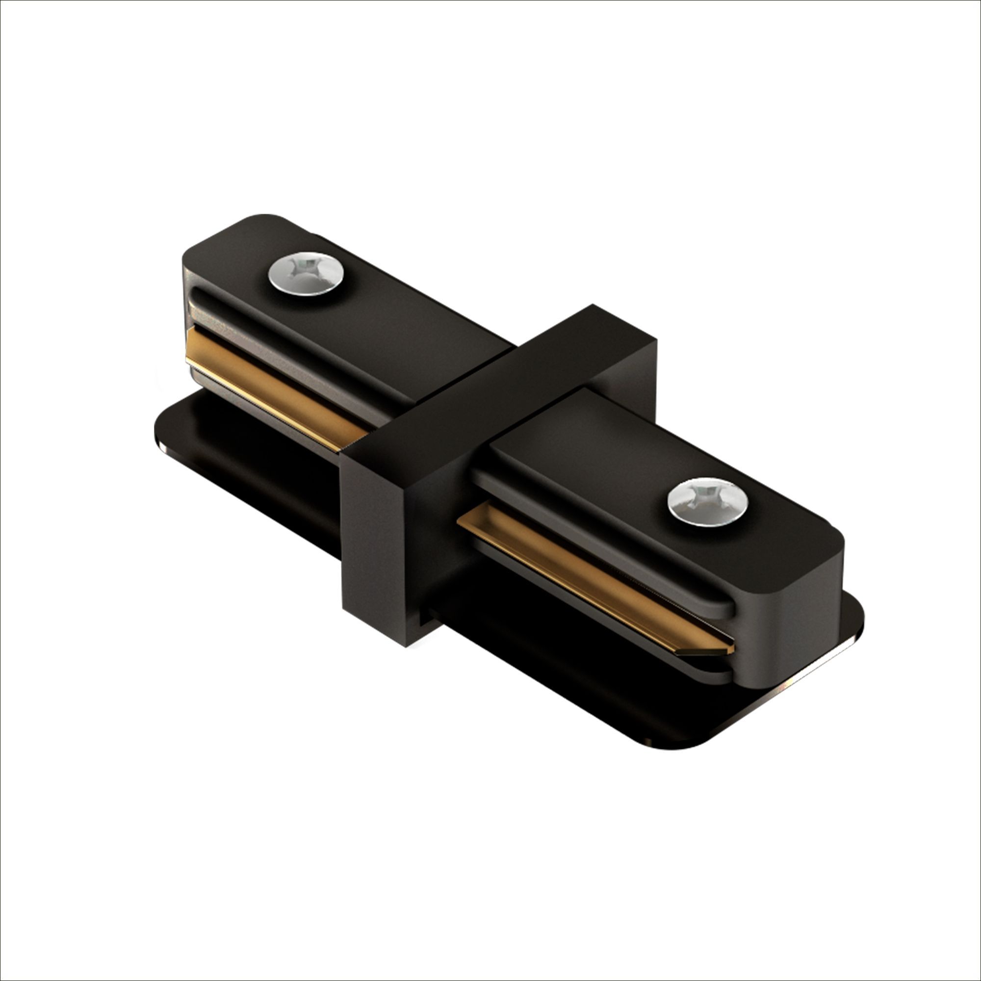 Соединитель I Geniled для однофазного шинопровода Чёрный