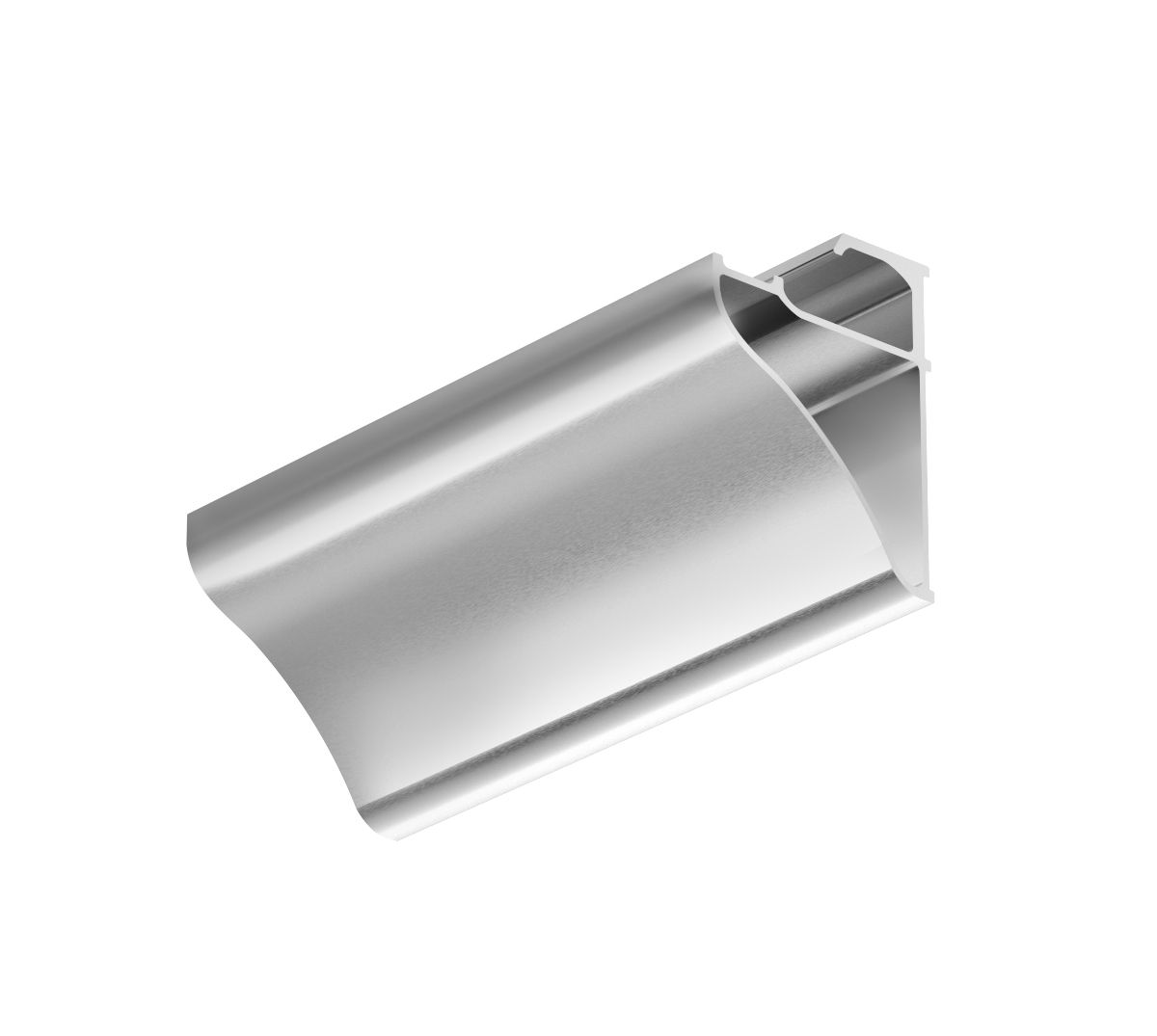 Профиль для светодиодной ленты Geniled для стеклянных полок  35х45х3000