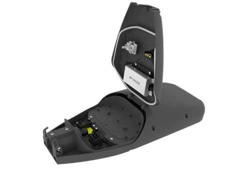 Уличный светодиодный светильник ELMA 01-100-827 WL (2700К) с разъёмом NEMA Socket, (с ограничителем пусковых токов)